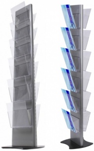 Torre 2 Premium Freestanding Brochure Stand